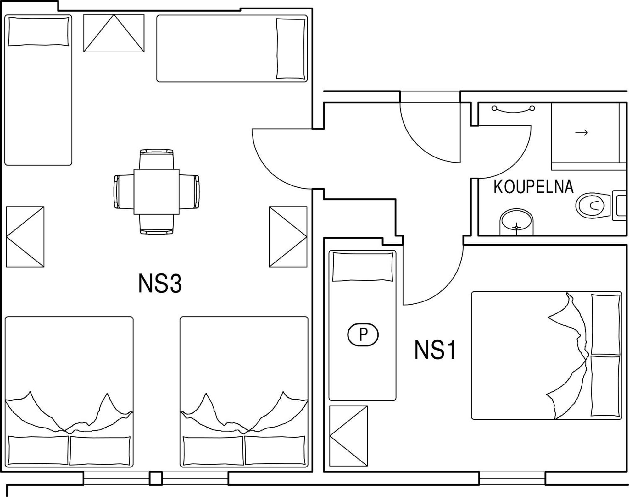 Na Slunicku Apartment *
